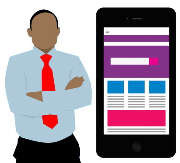Mobile solutions illustration
